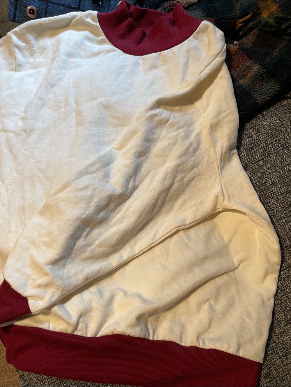 Anthropologie Colorblock sweatshirt - Picture 4 of 4